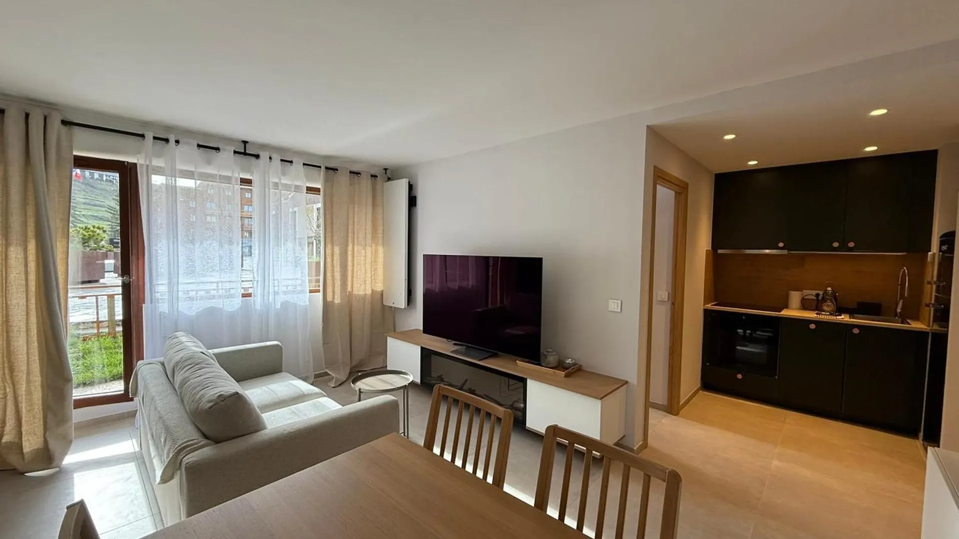 Superb 6-Person T3 Apartment Close To The Slopes Valberg France